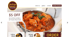 Desktop Screenshot of indianswaad.com
